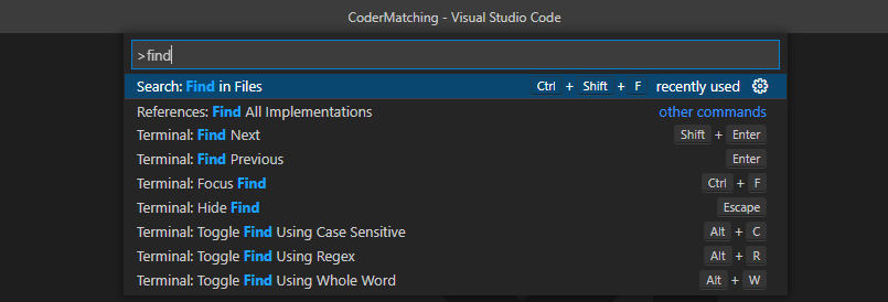 Replace Code in VSCode or Git: How to find code
